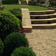 Steps in an Oxford Garden