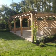 Oak Pergola Design