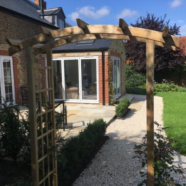 Landscape and Garden design after extension