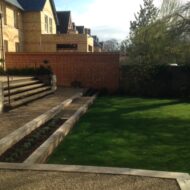 Lavender Border planted early Spring